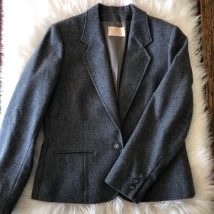Pendleton 100% wool grey blazer ~ size 10
